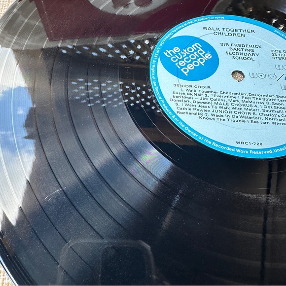 Vintage Vinyl LP - Walk together Children- Choir - Picture 5 of 8